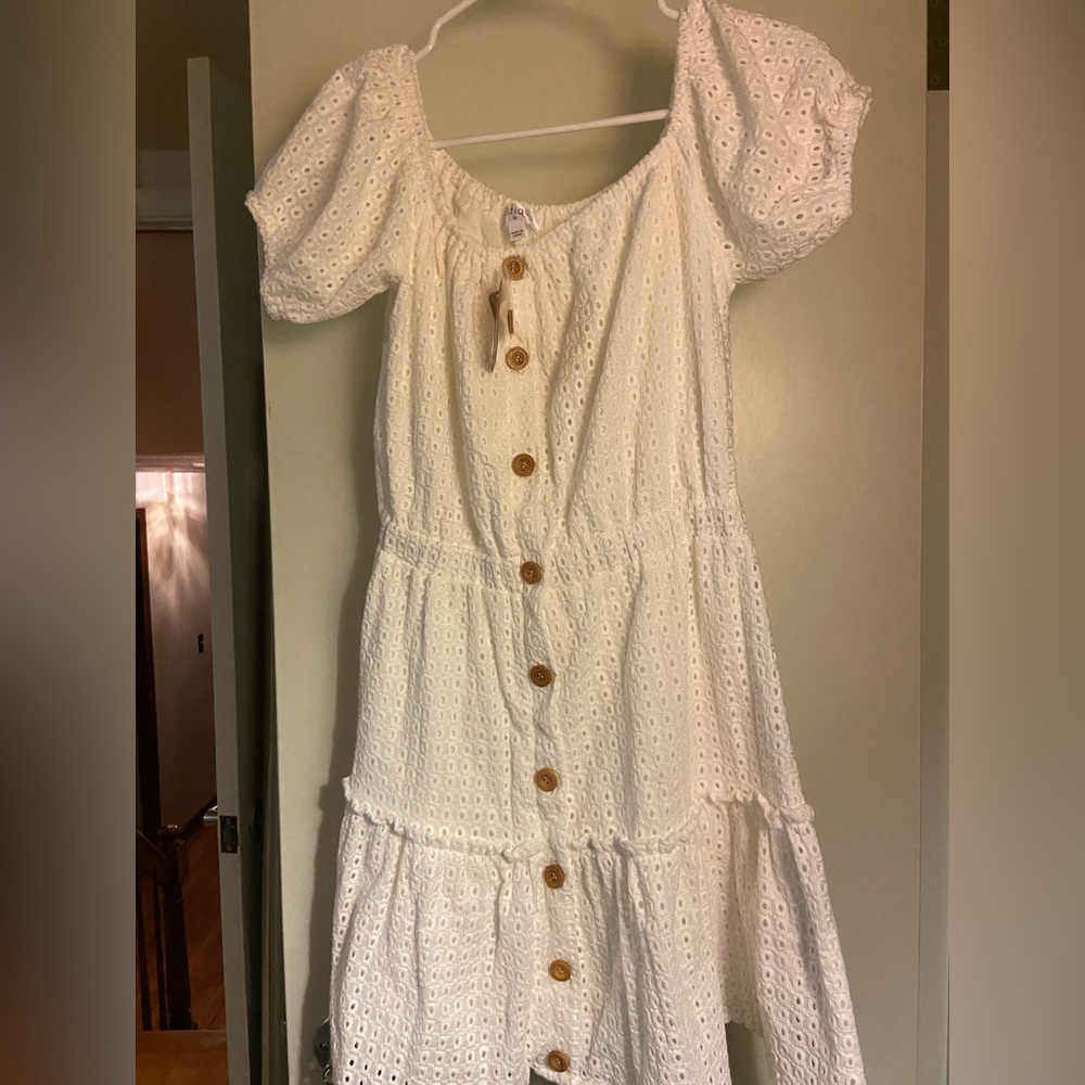 Vestique white mini dress
